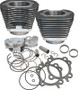 S&S Cycle 99-06 BT 97in Big Bore Cylinder Kit - Wrinkle Black