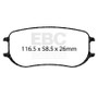 EBC Racing Porsche 991 GT3 Cup (PFC Brakes 28/26mm) Rear RP-X Racing Brake Pads