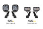 Diode Dynamics 16-21 Toyota Tacoma Stage Series 2in LED Ditch Light Kit Sport - White Combo