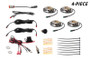 Diode Dynamics RGBW Engine Bay Strip Kit 2pc Multicolor