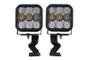 Diode Dynamics 2022 Toyota Tundra SS5 Pro Stage Series Ditch Light Kit - White Combo