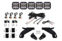 Diode Dynamics 21-22 Ford F-150 SS5 Grille CrossLink Lightbar Kit - Sport - White Combo