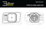 Diode Dynamics SS3 Type CH Fog Light Mounting Kit