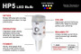 Diode Dynamics 194 LED Bulb HP5 LED - Blue (Pair)