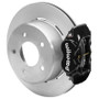 Wilwood 88-98 Chevy Silverado Forged Dynalite 12.19x0.81 Plain Rear Drum to Disc Conv. - Black