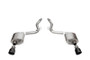 Corsa 24+ Ford Mustang GT Touring Axle-Back Dual Rear Exit with 4.5in Pro Series Black PVD Tips