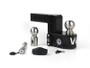 Weigh Safe 4in Drop Hitch w/Built-in Scale & 2in Shank (8K/12.5K GTWR) w/WS05 - Black Cerakote