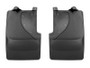 WeatherTech 22-23 Ford Bronco Raptor No Drill Mudflaps Rear Pair - Black