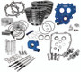 S&S Cycle 99-06 BT 100in Power Package - Wrinkle Black