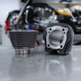 S&S Cycle 2017+ M8 Models 4.250in Bore 4.840in Big Bore Cylinder Set - Black Granite w/ Highlight