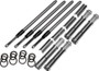 S&S Cycle 2017+ M8 Models Quickee Adjustable Pushrods w/ Cover Keepers