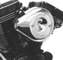 S&S Cycle 2017+ M8 Models Stealth Air Cleaner Kit w/ Chrome Teardrop Cover