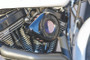 S&S Cycle 08-16 Touring/16-17 Softail Models Stealth Air Stinger Kit w/ Gloss Black Teardrop