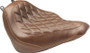Mustang 18-21 Harley Heritage Classic, Deluxe Wide Tripper Solo Seat Diamond Stitch - Brown