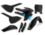 Cycra 16-18 Husqvarna FC250 Powerflow Body Kit - Black