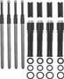 S&S Cycle 99-17 BT Models Quickee Pushrods w/ Gloss Black Covers