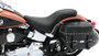 Mustang 00-15 Harley Softail Standard Rear Tire DayTripper 1PC Seat - Black
