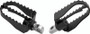 Burly Brand MX Pegs Rider - Black