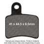EBC 09-18 Beta Evo 80 Rear Left FA-SFA-TT-X Brake Pads