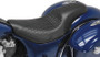 Mustang 14-21 Indian Chieftain,Chief,Dk Horse,Master,Indian Tripper 1PC Seat w/Diam Stitch - Black