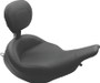 Mustang 04-08 Honda VTX1800N Wide Touring 2PC Seat - Black