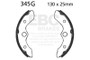 EBC 86-88 Honda TRX 200 SX Fourtrax Front Left/Right Sintered HH/R Brake Pads