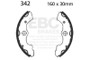 EBC 86-89 Honda TRX 350 Fourtrax Foreman Front Left/Right FA-SFA-X Brake Pads