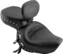 Mustang 00-08 Honda VT1100 Sabre,97-08 Spirit,87-97 Shadow Wide Touring 1PC Seat w/Studs - Black