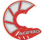 Acerbis X-Brake Disc Cover Vented - 16 Orange/White