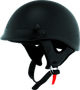Skid Lids Traditional Helmet Flat Black - XL