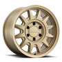 Raceline 952BZ Aero 16x8in / 6x114.3 BP / -6mm Offset / 66.1mm Bore - Bronze Wheel