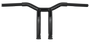 Burly Brand Dominator Raked Bar 10in - Gloss Black