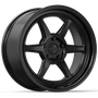 Kansei K14B Roku 18x9in / 5x112 BP / 12mm Offset / 66.56mm Bore - Gloss Black Wheel