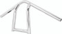 Burly Brand The Jim Bar 11in - Chrome