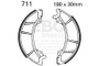 EBC 1976 Kawasaki KH250 A5 Front Brake Shoe
