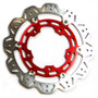 EBC 07-09 Suzuki DL 650 V-Strom Front Left/Right Vee Floating Red Rotor