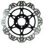 EBC 07-09 Suzuki DL 650 V-Strom Front Left/Right Vee Floating Black Rotor