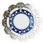 EBC 08-16 Yamaha YZF-R6 310mm Rotor Front Left/Right Vee Floating Blue Rotor