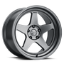 Kansei K12G Knp 17x9.5in / 5x114.3 BP / 12mm Offset / 73.1mm Bore - Gunmetal Wheel