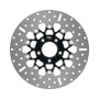 EBC 07-10 Harley-Davidson Sportster XL 883 L Low Front Black Chrome Rotor