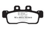 EBC 10-13 Yamaha YW 125 X 1DN1/2 Front Left FA-SFA-X Brake Pads