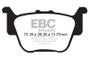 EBC 09-12 Honda TRX 420 FPA Fourtrax Rancher AT Power Steering Rear Left SV Brake Pads
