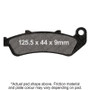 EBC 93-99 Honda CBR 1000 F Front Left/Right Sintered HH/R Brake Pads