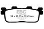 EBC 11-12 KYMCO Street People GT 200i Rear Left/Right FA-SFA-TT-X Brake Pads