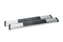 Dee Zee Universal Tubes - 6In Oval - Black Tread Aluminum (RegCab)