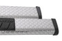 Dee Zee Universal Tubes - 6In Oval - Black Tread Aluminum (RegCab)