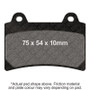 EBC 1990 Yamaha FZR 400 A Front Left/Right Sintered HH/R Brake Pads