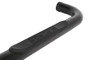 Dee Zee 14-19 Chevrolet Silverado Tubes - 3In Round Black Steel ExtCab