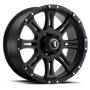 Raceline 981 Raptor 17x9in / 8x165.1 BP / -12mm Offset / 130.81mm Bore - Satin Black Wheel