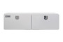 Dee Zee Universal Tool Box - Specialty Topsider White BT Alum